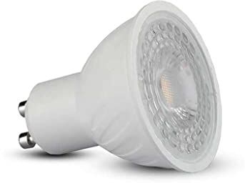 V-TAC VT-227D 6W GU10 RIPPLE PLASTIC SPOTLIGHT WITH SAMSUNG CHIP COLORCODE:3000K 38'D DIMMABLE