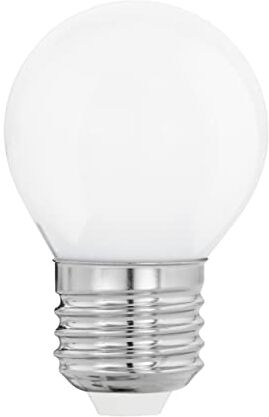 Eglo E27 LED, lampadina opalina, 12 Watt (equivalente a 100 Watt), 1521 lumen, luce bianco caldo, 2700k, lampadina A60, Ø 6 cm