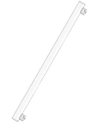 Osram LEDinestra Tubo LED dimmerabile per base S14s, lunghezza 50cm, bianco caldo (2700K), 470 lumen, sostituzione di tubi convenzionali da 40W