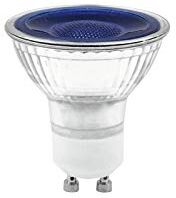 OMNILUX Lampadina a Led Smd Gu-10, 230 V, 7 W, Blu