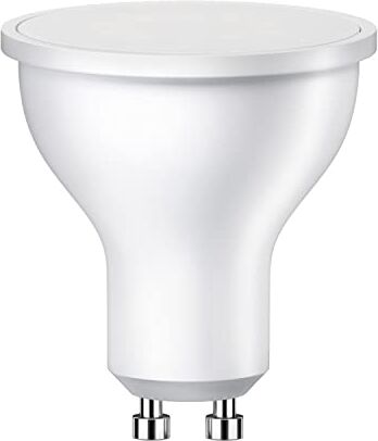 ledscom.de Illuminante LED GU10, PAR16, bianco (4000 K), 7 W, 630lm, 103°, opaco, LED, lampada, faretto, illuminante, lampada a risparmio energetico, spot, GU10, PAR16, 230V, sostituzione alogena,