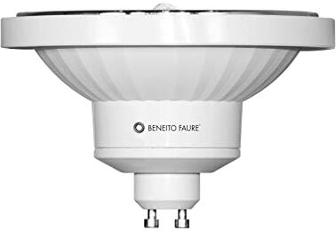 BENEITO FAURE Lampadina a Led Lynk AR111 GU10 13W 230V 45° 900 Lumen Bianco Luce Calda 3000K Faretto Non Dimmerabile Ideale per Sostituire le vecchie Lampadine da 70W-100W