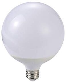 No LAMPADA GLOBO LED E27 15W LUCE 3000K 1200 LUMEN Diametro 95mm