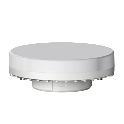 ledscom.de Lampadina LED GX53, bianco caldo (2700 K), 6,3 W, 541lm, dimmer a 3 livelli, opaco, a scatto, LED, illuminante, faretto, lampada, GX-5.3, GX-5.3, piatta, lampada a risparmio energetico,