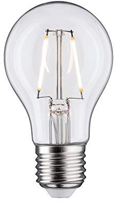 Paulmann LED filamento AGL 3 Watt lampadina classica chiaro 2700 K bianco caldo E27, 3 W