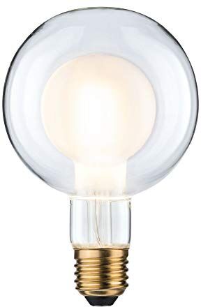 Paulmann Lampadina LED Inner Shape G95 Globe lampadina dimmerabile da 4 Watt opaco luce efficiente bianco caldo 2700 K E27