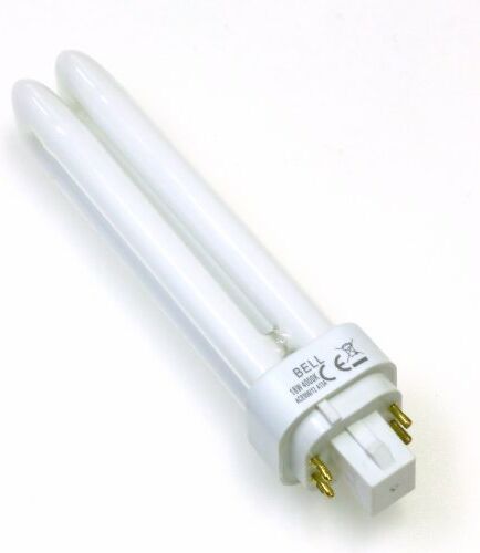 BELL 10x 18 watt CFL 4 pin lampada a risparmio energetico 18W bianco freddo 840 G24q-2 doppio giro