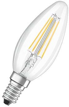 Osram LAMPADINA LED CLASSIC B 4W = 40W 470LM 2700K BIANCO CALDO 230V E14 CANDELA