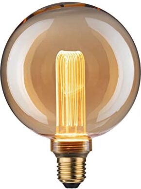 Paulmann Lampadina LED Inner Glow Edition Globe G125 160lm Dorato 3,5 Watt 1800 K E27 3.5 W, Oro