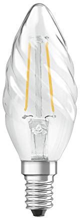 OSRAM LED Retrofit CLASSIC BW Lampadina LED, Attacco: E27, Bianca Calda, 2700 K, 2.80 W, Equivalenti a 25 W, LED Retrofit CLASSIC P DIM, Chiaro, Taglia Unica