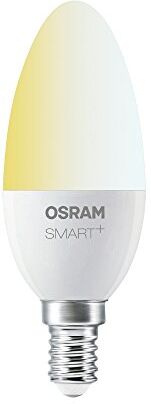 Osram Smart+ Lampadina LED Zigbee, Candela, E14, 40 W Equivalenti, Luce Bianca Regolabile (richiede HUB)