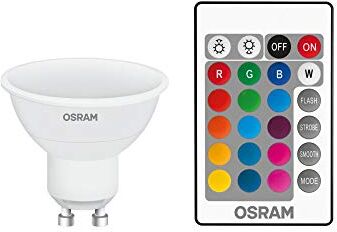 Osram Retrofit RGBW Lampade con Telecomando Lampadina LED, Attacco: E27, Bianca Calda, 2700 K, 21 W, Equivalenti a 150 W, LED SUPERSTAR CLASSIC A, Opaco, Taglia Unica