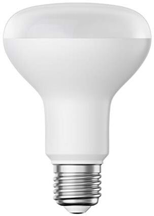 ledscom.de Lampadina LED E27, R80, bianco caldo (2700 K), 10 W, 935lm, opaca, LED, lampadina, base E27, lampada a risparmio energetico, plastica, riflettore, spot, faretto, lampada spot, lampada con