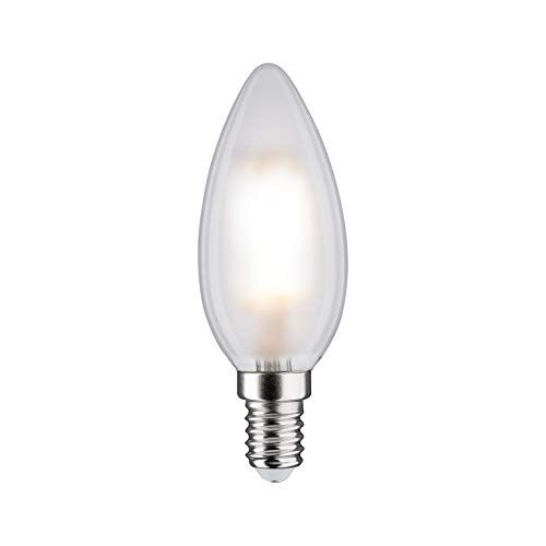 Paulmann Lampadina LED candela 2 lampadine da 5 Watt opaco lampadina a bulbo illuminazione 2700 K E14