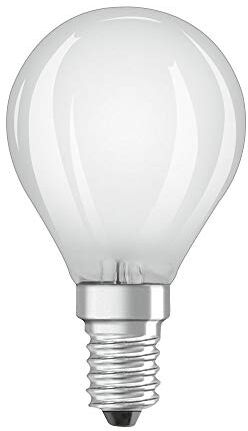 Osram Led Star Classic P 15 Lampadina LED, Attacco: E14, Bianca Calda, 2700 K, 1,5 W, Equivalenti a 15 W