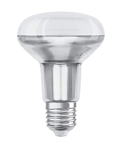 Osram LED STAR R80 Spot LED, Attacco GU4, Bianco Caldo, 2700 K, 4.50 W = Equivalente a 35 W, LED SUPERSTAR MR11 12 V, Chiaro, Taglia Unica
