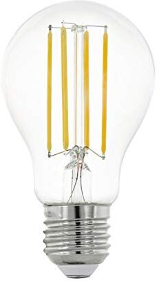 Eglo E27 LED, lampadina classica, fonte di luce per illuminazione retrò, 8 Watt (equivalente a 75 Watt), 1055 lumen, luce bianco caldo, 2700k, lampadina Edison A60, Ø 6 cm