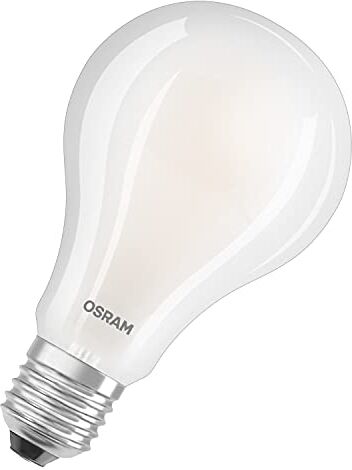 Osram 200, lampadina LED a filamento opaco, attacco B22d, bianco caldo (2700 K), 3452 lumen, ricambio per lampadine convenzionali da 200 W, 1 confezione