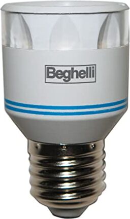 Beghelli Sorpresa Powerled Portalampada E27 Anti Black-out, Autonomia Fino a 2 Ore in Caso di Mancanza di Elettricità, Luce di Emergenza con Batteria di Ricarica Smart, Bianco