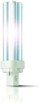 Philips LAMPADA FLUORESCENTE COMPATTA SENZA ALIMENTATORE INTEGRATO MASTER PL-C 18W830 2P 1CT5X10BOX MASTER PL-C 2PIN 18 W