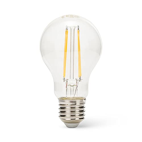 Velamp Lampadina LED a filamento, Goccia A60, 12W/1500lm, base E27, 4000K