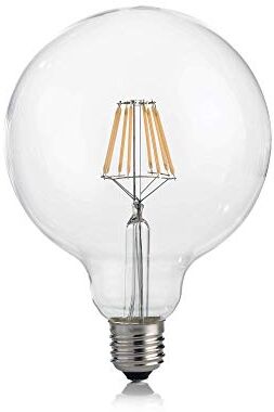 Ideal Lux Lampadina Classic e27 8w Globo d125 tras 3000k Dim Lampadina LED