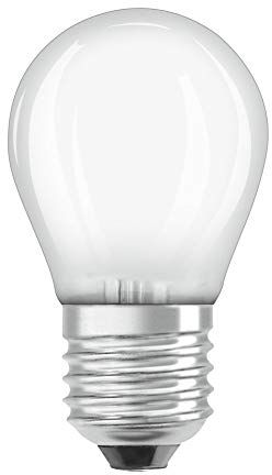 Osram P Lampadina, Attacco: E14, Bianca Fredda, 4000 K, 2.50 W, Equivalenti a 25 W, LED Retrofit Classic B, E27-Base, Confezione Singola