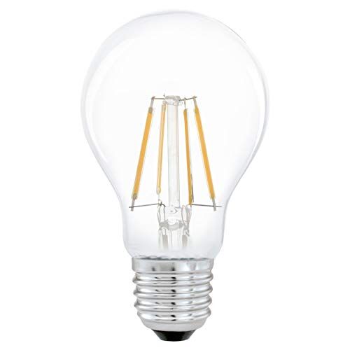 Eglo E27 LED, lampadina classica, illuminazione retro, 4 Watt (equivalente a 32 Watt), 350 lumen, luce bianco caldo, 2700k, lampadina Edison A60, Ø 6 cm