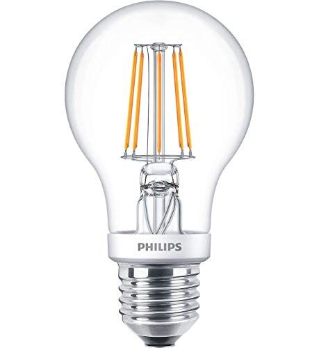 Philips Phil Classic LEDbulb Filamento 4,5 W E27   2200-2700 K A60 trasparente Dimtone