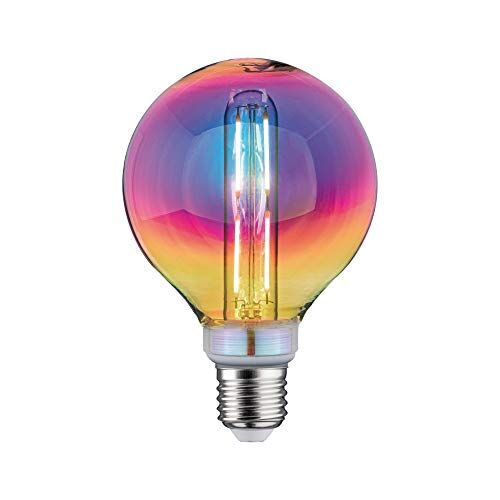 Paulmann Lampadina LED Fantastic Colors G95 Globe lampadina dimmerabile da 5 Watt dicroico luce efficiente bianco caldo 2700 K E27