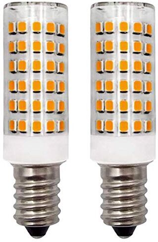 ZHENMING Lampadina LED E14 Luce Bianca Calda 12V 4W Illuminazione per Dispositivi Mobili, Camper Barche Camion, Luce Notturna di Ricambio 30W 40W Lampadine Alogene (Non 230V), Confezione da 2