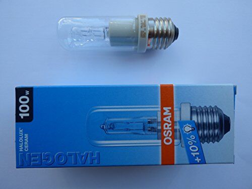 Osram Lampadina alogena Halolux Ceram E27, 100 W, trasparente