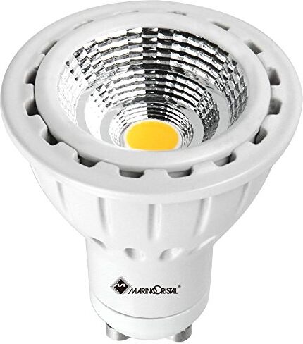 MARINO CRISTAL 21391 RFL-COB-7 DIMMERABILE 7W (RESA 74W) GU10 230V LUCE CALDA 3000°K 60° 550 LUMEN SOLO CON VARIALUCE SPECIFICI PER LED