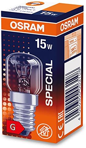 Osram Cucina E14, 15 W, Chiara, 1 Unità (Confezione da 1)