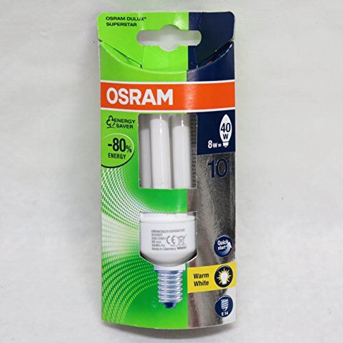 Osram DULUX SUPERSTAR TUBO Dulux Superstar Tube 8W Presa E14 220-240V