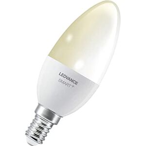 LEDVANCE Lampada Led Smart+, Tecnologia Bluetooth, Attacco E14, Dimmerabile, Bianco Caldo, 2700 K, Sostituisce Lampadine da 40 W, Controllabili con Google e Alexa, Confezione da 1 LEDVANCE Lampada Led Smart+, Tecnologia Bluetooth, Attacco E14, Dimmerabile, Bianco Caldo, 2700 K, Sostituisce Lampadine da 40 W, Controllabili con Google e Alexa, Confezione da 1