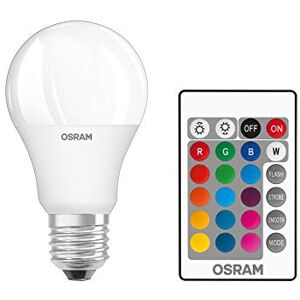 OSRAM LED Retrofit RGBW Lampade con Telecomando Pacco da 10 x Lampadina LED, Attacco: E14, Bianca Fredda, 4000 K, 2.50 W, Equivalenti a 25 W, LED Retrofit CLASSIC B, Opaco, Taglia Unica OSRAM LED Retrofit RGBW Lampade con Telecomando Pacco da 10 x Lampadina LED, Attacco: E14, Bianca Fredda, 4000 K, 2.50 W, Equivalenti a 25 W, LED Retrofit CLASSIC B, Opaco, Taglia Unica