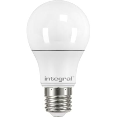 Integral LED globo classico (GLS) 6.6W / 40W 2700K 470lm E27 Edison a vite lampada dimmerabile (ILA60E27O6.6D27KBEWA) Integral LED globo classico (GLS) 6.6W / 40W 2700K 470lm E27 Edison a vite lampada dimmerabile (ILA60E27O6.6D27KBEWA)