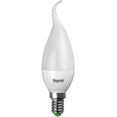Beghelli Lampadina a Led Saving Colpo di vento 7W E14 3K Beghelli Lampadina a Led Saving Colpo di vento 7W E14 3K