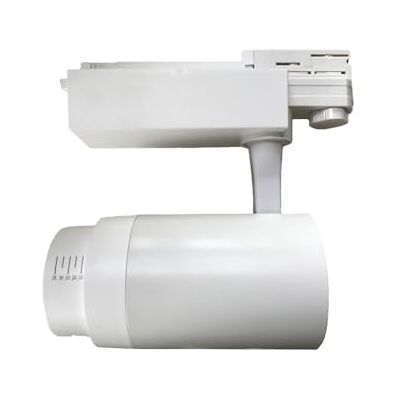 Glowster Faretto LED a 4 vie, con angolo regolabile da 15 a 60°. Potenza 30 W, tono caldo 3000 K, efficiente (PF>0,9). Ideale per illuminare spazi bianchi e a 230 V. Glowster Faretto LED a 4 vie, con angolo regolabile da 15 a 60°. Potenza 30 W, tono caldo 3000 K, efficiente (PF>0,9). Ideale per illuminare spazi bianchi e a 230 V.
