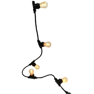 Lumisky Ghirlanda luminosa esterna collegabile 20 lampadine a filamento vintage portalampada E27 LED bianco caldo LINK ME LIGHT 8m Lumisky Ghirlanda luminosa esterna collegabile 20 lampadine a filamento vintage portalampada E27 LED bianco caldo LINK ME LIGHT 8m
