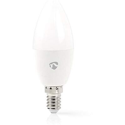 NEDIS Smartlife Full Color lampada E14-350 lm 4,5 W dimmerabile bianco/RGB/bianco caldo RGB + 2700 K Android™ & iOS Wi-Fi Diametro: 37 mm Candela NEDIS Smartlife Full Color lampada E14-350 lm 4,5 W dimmerabile bianco/RGB/bianco caldo RGB + 2700 K Android™ & iOS Wi-Fi Diametro: 37 mm Candela