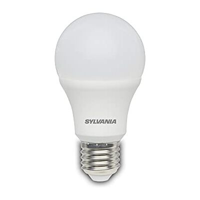 SYLVANIA Lampadina LED A60, 5 W, 806 lm, E27, a stantuffo, 4 pz, colore: Bianco 2700k SYLVANIA Lampadina LED A60, 5 W, 806 lm, E27, a stantuffo, 4 pz, colore: Bianco 2700k