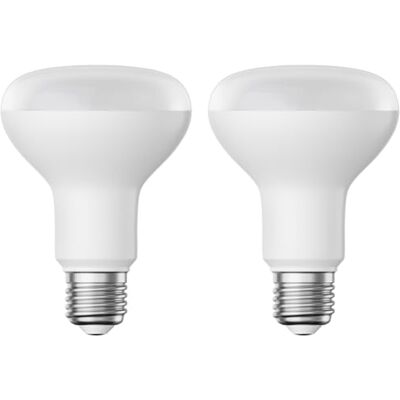 ledscom.de 2x lampadina LED E27, R80, bianco caldo (2700 K), 10 W, 935lm, opaca ledscom.de 2x lampadina LED E27, R80, bianco caldo (2700 K), 10 W, 935lm, opaca