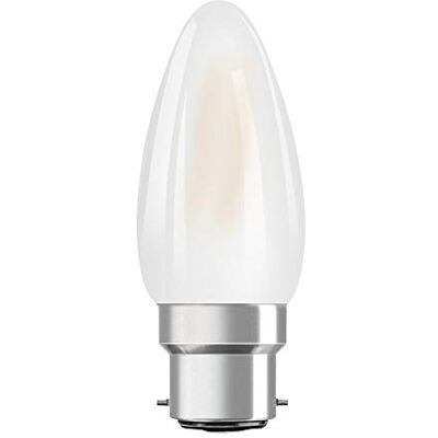 OSRAM LED Retrofit CLASSIC B Pacco da 10 x Lampadina LED, Attacco: E14, Bianca Fredda, 4000 K, 4 W, Equivalenti a 40 W, Opaco, LED Retrofit CLASSIC B, Opaco, Taglia Unica OSRAM LED Retrofit CLASSIC B Pacco da 10 x Lampadina LED, Attacco: E14, Bianca Fredda, 4000 K, 4 W, Equivalenti a 40 W, Opaco, LED Retrofit CLASSIC B, Opaco, Taglia Unica