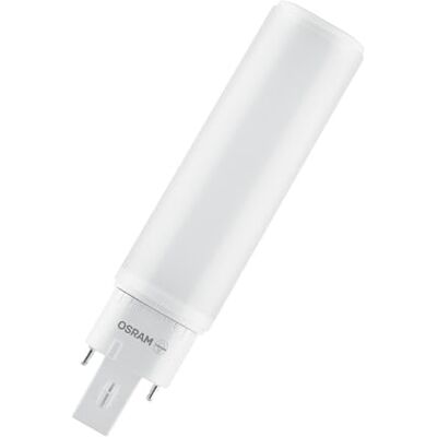 OSRAM Lampada LED DULUX con attacco a spina G24q 7W 770lm 6500K, fluorescente compatta di ricambio, ECG, girevole, 30.000 ore, senza mercurio, facile installazione, IP20 OSRAM Lampada LED DULUX con attacco a spina G24q 7W 770lm 6500K, fluorescente compatta di ricambio, ECG, girevole, 30.000 ore, senza mercurio, facile installazione, IP20