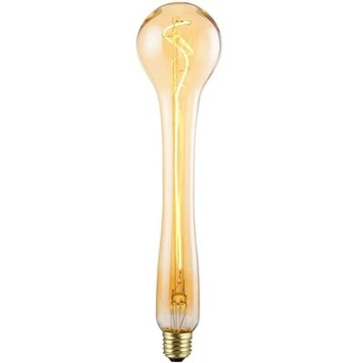 Suprema , Lampadina LED Decorativa, Deco Vintage Irregolare DeepT, Dimmerabile, Luce Calda 1800K, Attacco E27 (Ambra) Suprema , Lampadina LED Decorativa, Deco Vintage Irregolare DeepT, Dimmerabile, Luce Calda 1800K, Attacco E27 (Ambra)