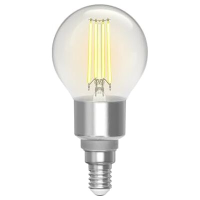 Aigostar LAMPADINA SMART LED FILAMENTO A SFERA G45 4.5W E14 WIFI CCT 2700K-6500K 470 LUMEN D45H107.5mm ALEXA E GOOGLE ASSISTANT Aigostar LAMPADINA SMART LED FILAMENTO A SFERA G45 4.5W E14 WIFI CCT 2700K-6500K 470 LUMEN D45H107.5mm ALEXA E GOOGLE ASSISTANT
