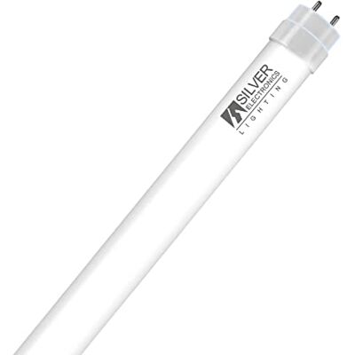 SILVER ELECTRONICS Tubo LED 4000 K G13, 25 W, bianco, 150 x 2.6 x 2.8 cm SILVER ELECTRONICS Tubo LED 4000 K G13, 25 W, bianco, 150 x 2.6 x 2.8 cm