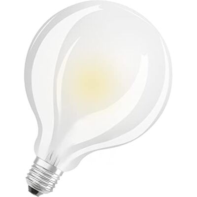 OSRAM Lamps Lampada LED, Globe 95, E27, 11 Watt, Bianco, Bianco Freddo, 4000 Kelvin OSRAM Lamps Lampada LED, Globe 95, E27, 11 Watt, Bianco, Bianco Freddo, 4000 Kelvin